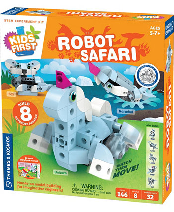 Kids First - Robot Safari - Введение в моторизованные машины Thames & Kosmos