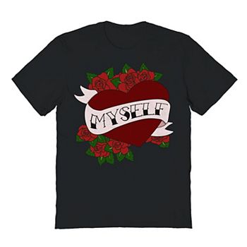 Men's Self Valentines Valentine's Graphic Tee Licensed Character