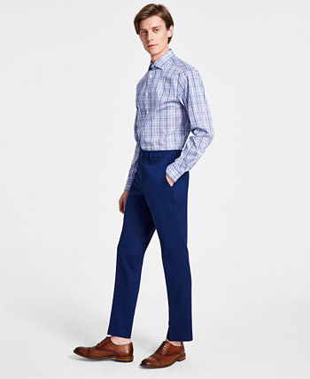 Мужские однотонные классические брюки Modern-Fit DKNY