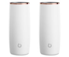 Premium Insulated Stainless Steel Highball Cocktail Glass, Set Of 2 Snowfox