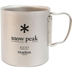Титановая чашка с двойными стенками Snow Peak 600 Snow Peak
