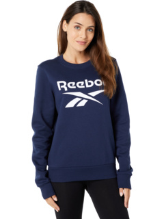 Флисовая куртка Identity с большим логотипом Reebok