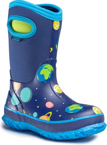 Непромокаемые ботинки Kid Cloud с космическим принтом Perfect Storm