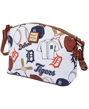 Женская сумка через плечо Detroit Tigers Gameday Suki со средним ремешком Dooney & Bourke