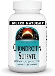 Source Naturals Chondroitin Sulfate, Support for Joint Tissue, 600mg - 30 Tablets (Таблетки) Source Naturals