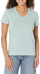 Carhartt Women's Relaxed Fit Lightweight Short-Sleeve V-Neck T-Shirt Carhartt