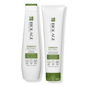 Biolage  Strength Recovery Shampoo 13.5 oz & Conditioner 9.5 oz BIOLAGE