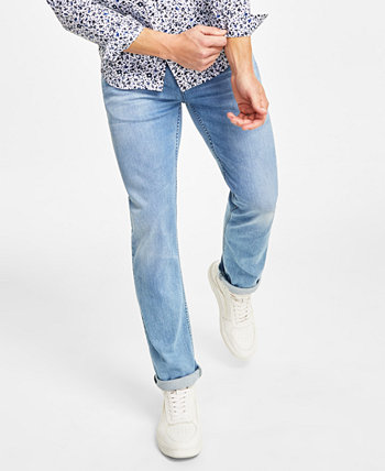 Мужские рваные джинсы скинни легкой стирки INC, созданные для Macy's I.N.C. International Concepts
