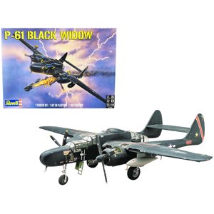 Level 5 Model Kit P-61 Black Widow Fighter Plane 1/48 Scale Model by Revell Generic