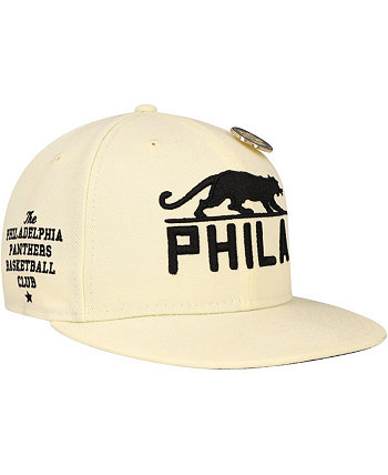 Мужская кремовая приталенная шляпа Philadelphia Panthers Black Fives Physical Culture
