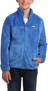 Eddie Bauer Kids' Zip Up - Kids' Full Zip Ultra Soft Sherpa Fleece Jacket for Boys and Girls (5-20) Eddie Bauer