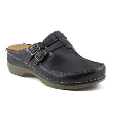 Spring Step Happy Women's Leather Clogs Spring Step