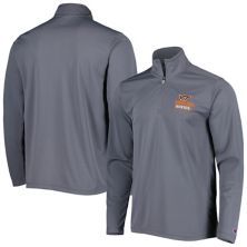 Men's Champion Gray Virginia Tech Hokies Textured Quarter-Zip Jacket Champion