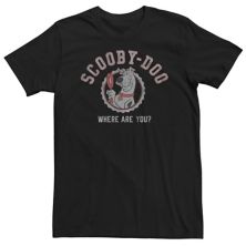 Big & Tall Scooby-Doo Where Are You Magnifying Glass Circle Tee Licensed Character