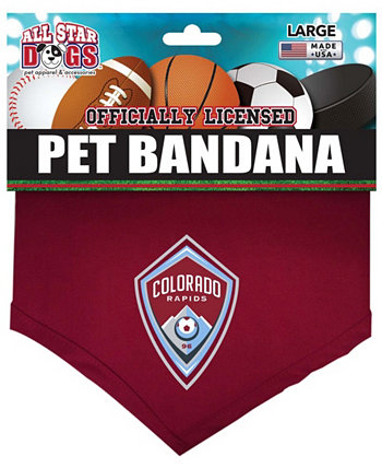 Бандана красного цвета Colorado Rapids Pet All Star Dogs