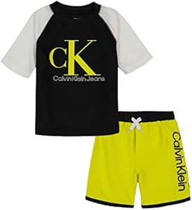 Calvin Klein Boys' 2 Pieces Swim Short Set Calvin Klein