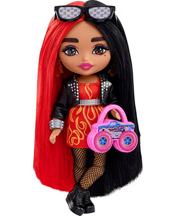 Кукла Extra Minis с байкерской курткой Barbie