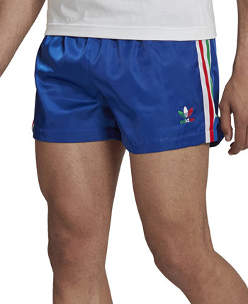Мужские тканые спортивные шорты с 3 полосками в Италии Adidas