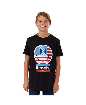 Детская футболка унисекс Tetonia в черном цвете Bench