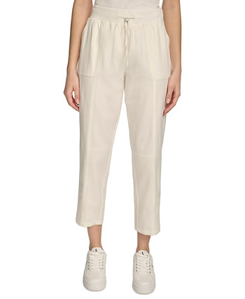 Women's Drawstring Cotton Pants Calvin Klein