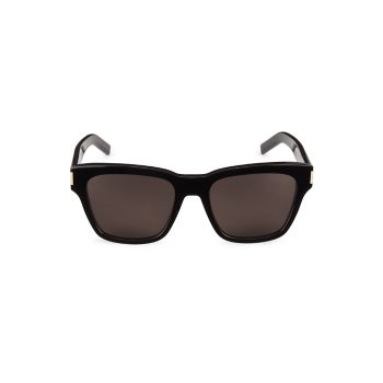 Прямоугольные солнцезащитные очки из ацетата New Wave 54 мм Saint Laurent