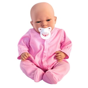 Baby Doll Clothes- Pink Romper with Long Sleeves Fits 15-18 Inch Baby Dolls My Brittany's