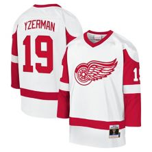 Youth Mitchell & Ness Steve Yzerman White Detroit Red Wings 1983-84 Blue Line Player Jersey Mitchell & Ness