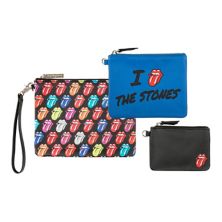The Rolling Stones The Cult Collection The Ultimate Triple Pouch Set with Wristlet The Rolling Stones