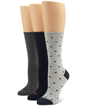 Hue Women's 3-Pk. Roll Top Socks Macy's