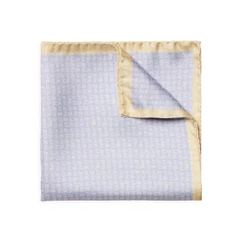 Нагрудный платок с геометрическим принтом Eton