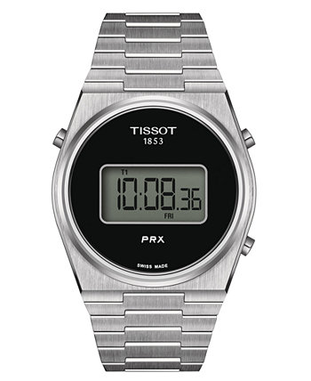 Мужские цифровые часы PRX с браслетом из нержавеющей стали, 40 мм Tissot