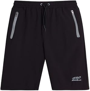 Eddie Bauer Boys' Active Shorts - Quick Dry Athletic Shorts - Hybrid Mesh Performance Shorts for Boys (2-16) Eddie Bauer