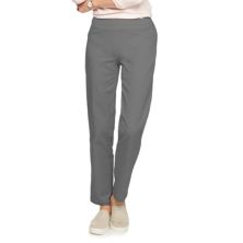 Женские эластичные брюки прямого кроя без застежки Croft & Barrow® Effortless Croft & Barrow