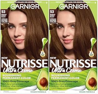 Питательная стойкая крем-краска для волос Nutrisse, оттенок черный (лакрица) Garnier