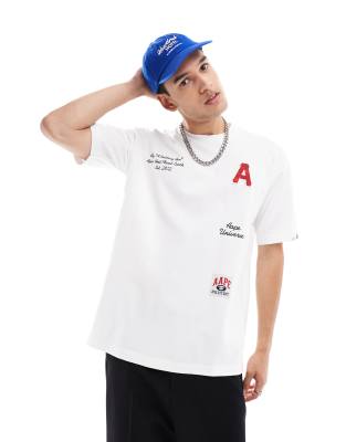 Мужская Футболка AAPE BY A BATHING APE® с принтом AAPE BY A BATHING APE®