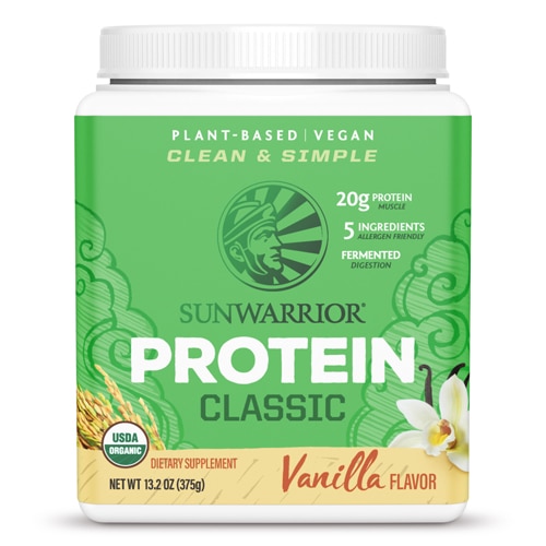Sunwarrior Protein Classic Vanilla — 15 порций Sunwarrior