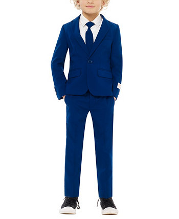 Однотонный костюм темно-синего цвета для мальчиков OppoSuits