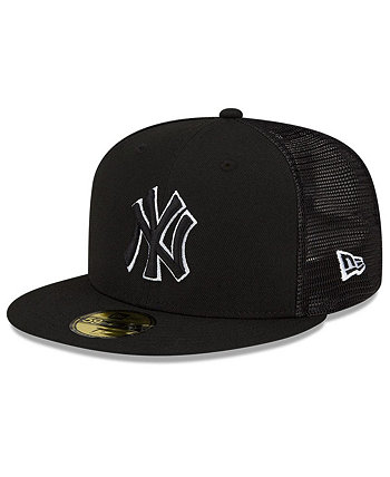 Мужская черная приталенная кепка New York Yankees 2022 Batting Practice 59Fifty New Era