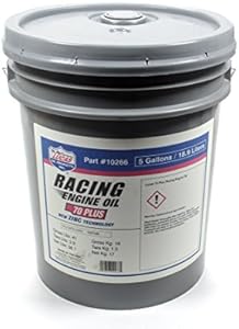 Lucas Oil Products 10266 70 Plus Racing Motor Oil, 5 Quart, 1 Pack Lucas Oil