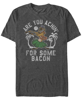 Мужская футболка с коротким рукавом Disney Timon Achin 'Bacon Lion King