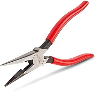 TEKTON 8 Inch Long Nose Pliers | PGF10008 - [Old Version] Tekton