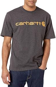 Мужской Лонгслив Carhartt Loose Fit Heavyweight с Логотипом Carhartt