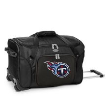Denco Tennessee Titans 22-дюймовая спортивная сумка на колесиках Denco