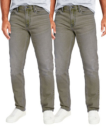 Мужские прямые джинсы Flex Stretch Slim, упаковка из 2 шт. Blu Rock