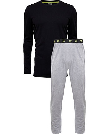 Мужская одежда для отдыха, комплект из футболки и брюк CR7