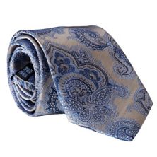 Cortina - Extra Long Silk Jacquard Tie For Men Elizabetta