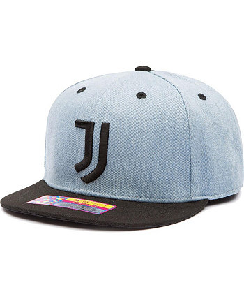 Men's Denim, Black Juventus Nirvana Snapback Hat Fan Ink