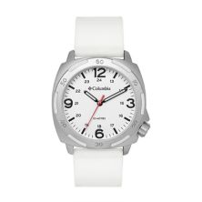 Men's Columbia Timing Sandblasted Silicone Strap Watch Columbia