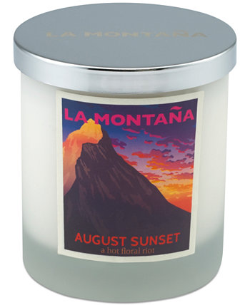 Свеча с ароматом августовского заката, 8 унций. La Montaña
