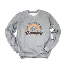 I'd Rather Be Glamping Sweatshirt Simply Sage Market